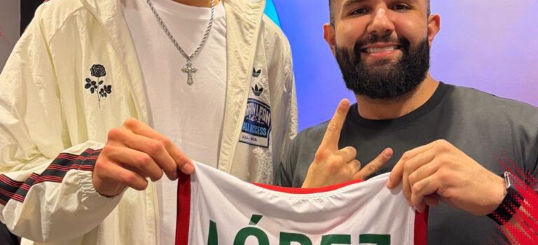 Carín León acompaña a Karim López en el Draft de la NBA 2026 y celebra el orgullo de Hermosillo