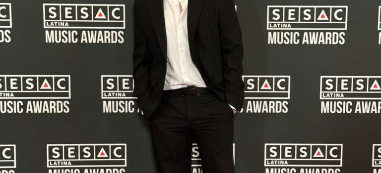 Jorge Cuellar debuta en la alfombra roja de los SESAC Latina Music Awards 2026