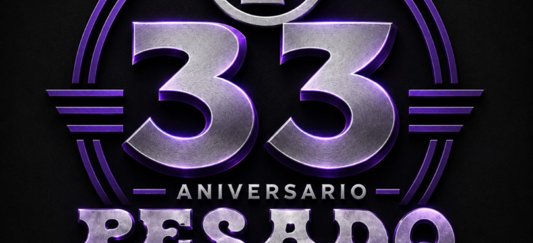 Grupo pesado agradece 33 años de historia, música y apoyo incondicional