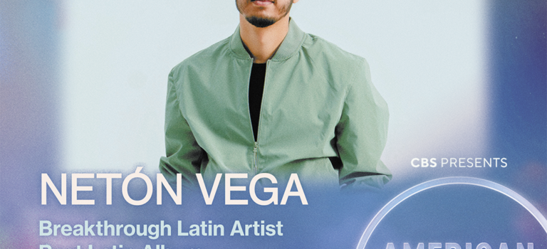 NETÓN VEGA IRRUMPE EN LOS AMERICAN MUSIC AWARDS 2026 CON DOS NOMINACIONES CLAVE PARA LA MÚSICA LATINA